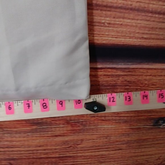 J.McLaughlin Maren Pants size 4 wide leg color BONE SOLID Ins30" NEW! $188 - Picture 6 of 9